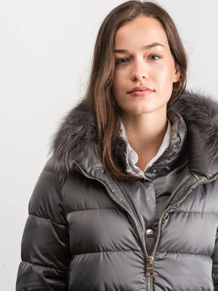 hi lo windguard & fur coat