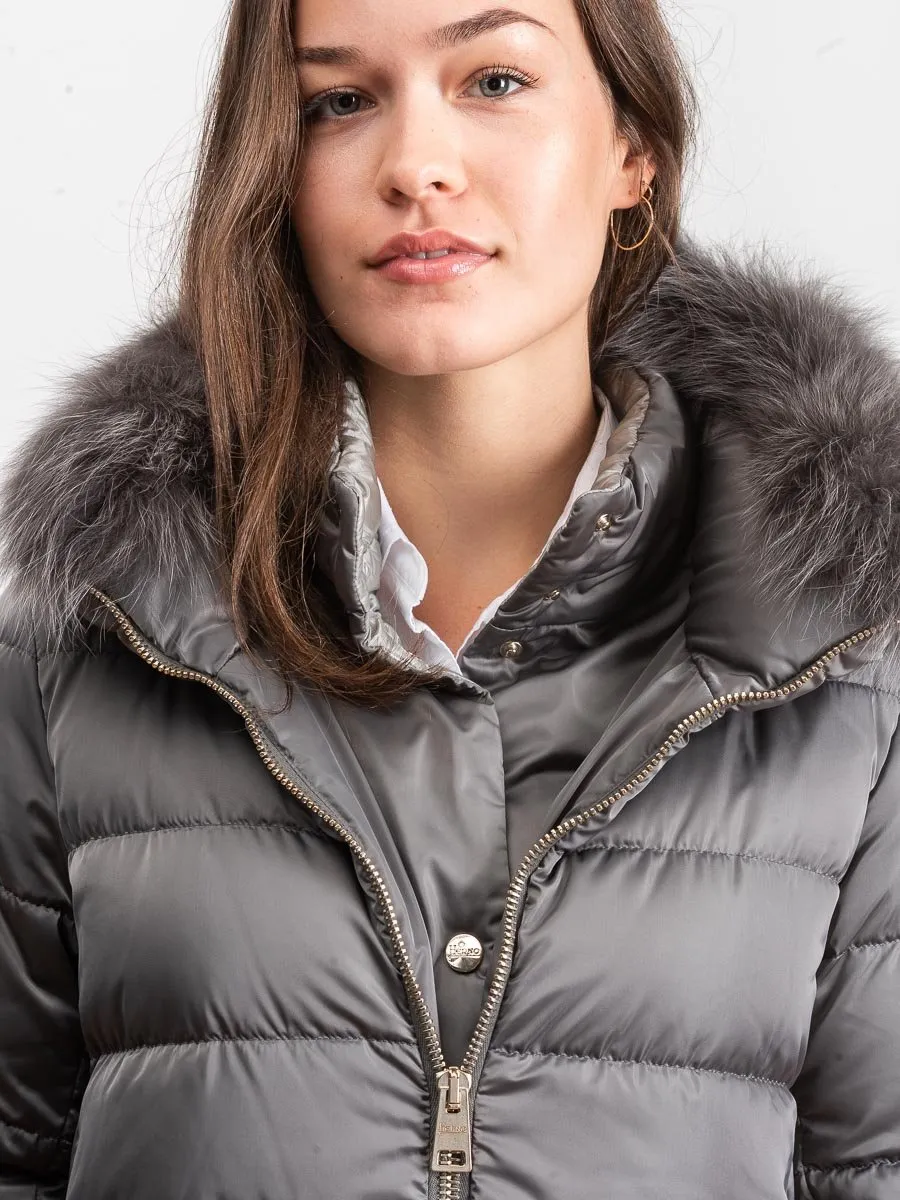 hi lo windguard & fur coat