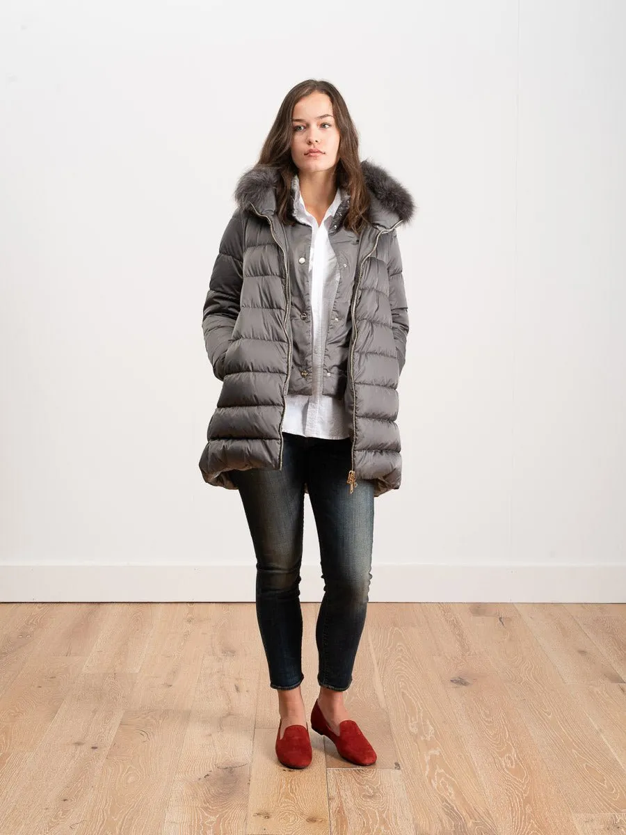 hi lo windguard & fur coat