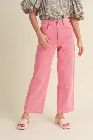 HIGH WAIST STRAIGHT LEG PANTS  // FINAL SALE
