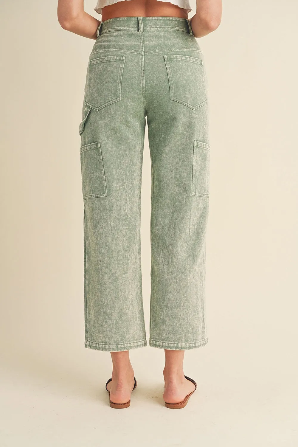 HIGH WAIST STRAIGHT LEG PANTS  // FINAL SALE