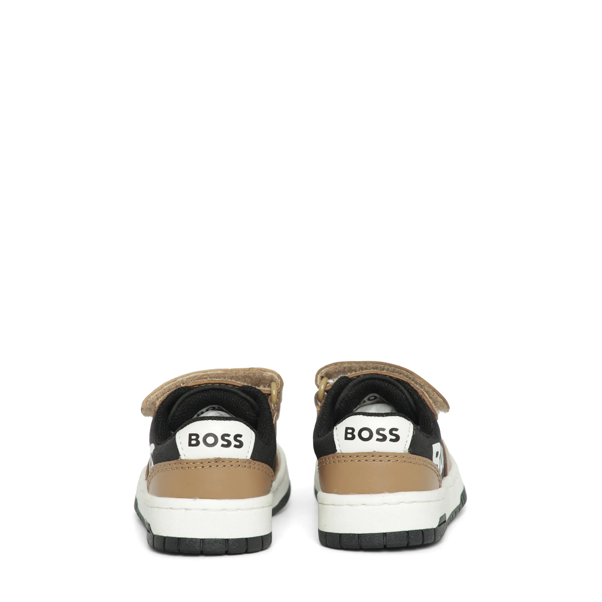 Hugo Boss Kids Mix Material Strap Sneakers