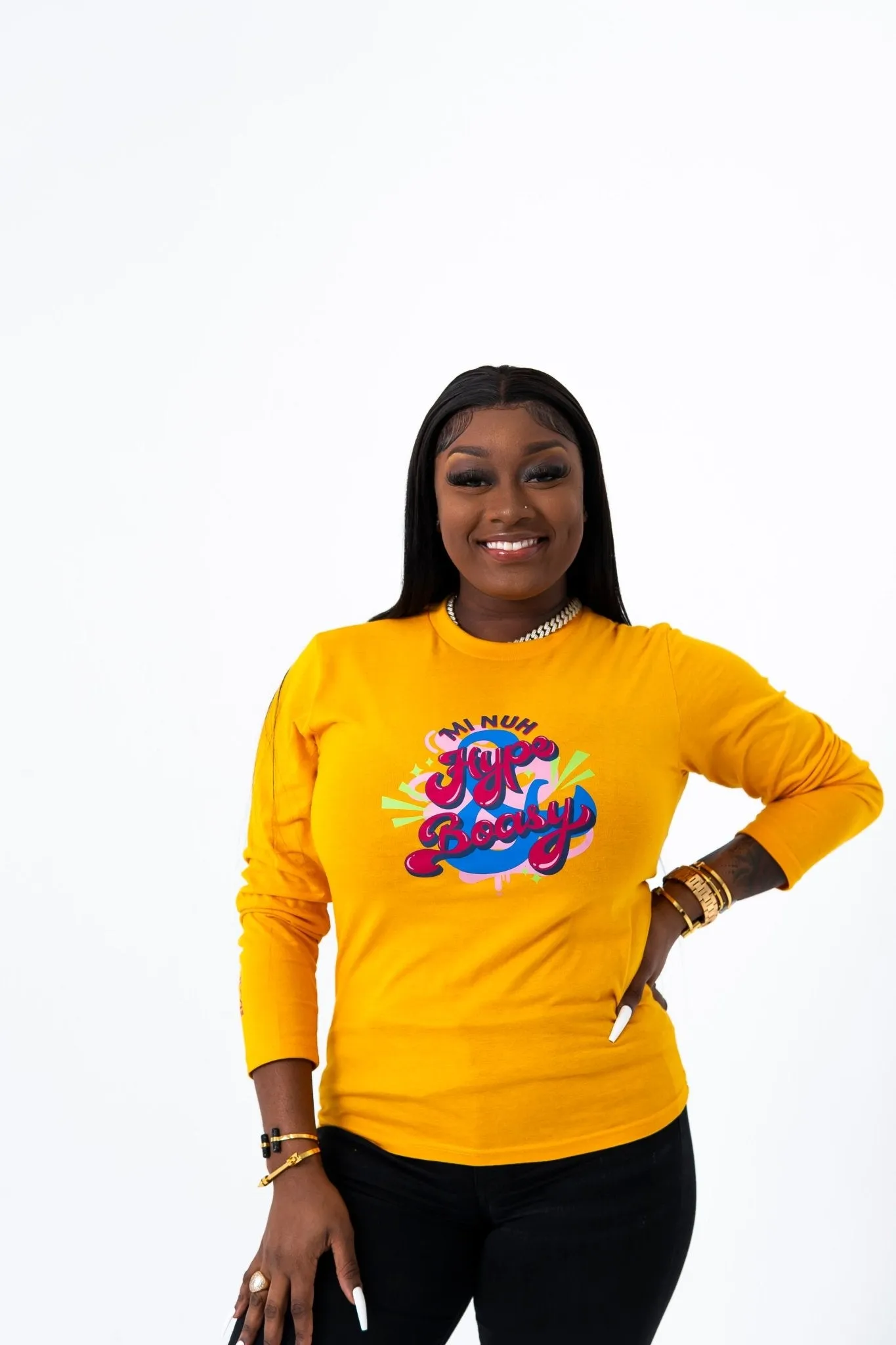 Hype & Boasy Long Sleeve Shirts