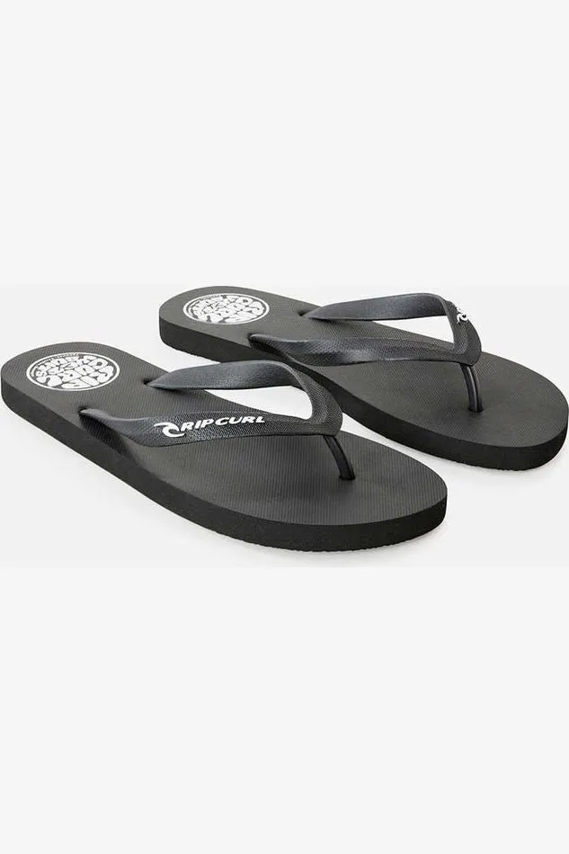 ICONS OF SURF BLOOM OPEN TOE - BLACK/WHITE
