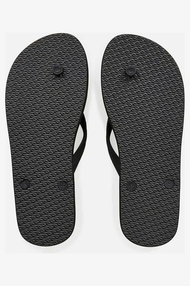 ICONS OF SURF BLOOM OPEN TOE - BLACK/WHITE