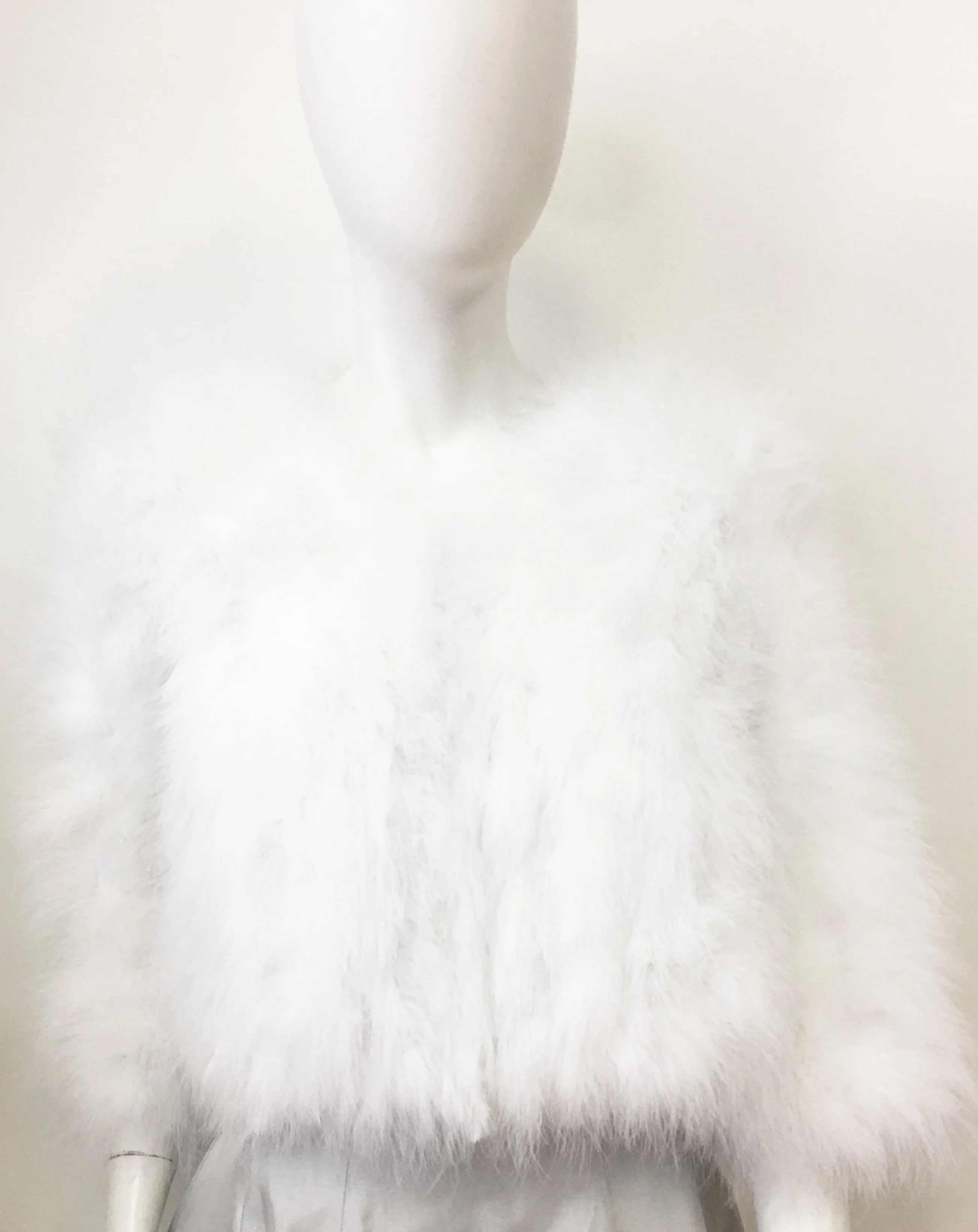 Jacket, Marabou Feather Bolero - Linda Richards - Style FT084