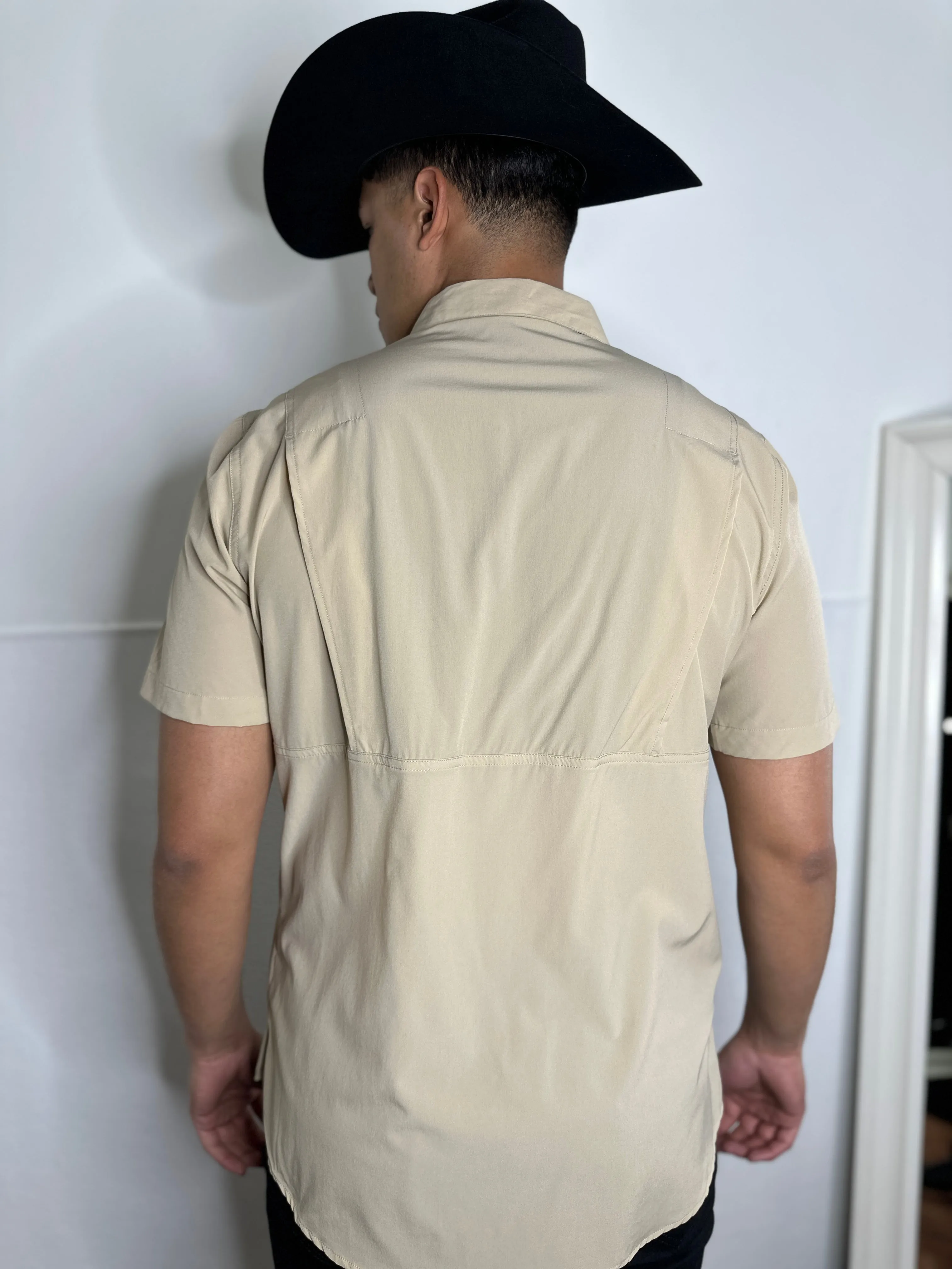 Jesus Platini Beige Polo Shirt