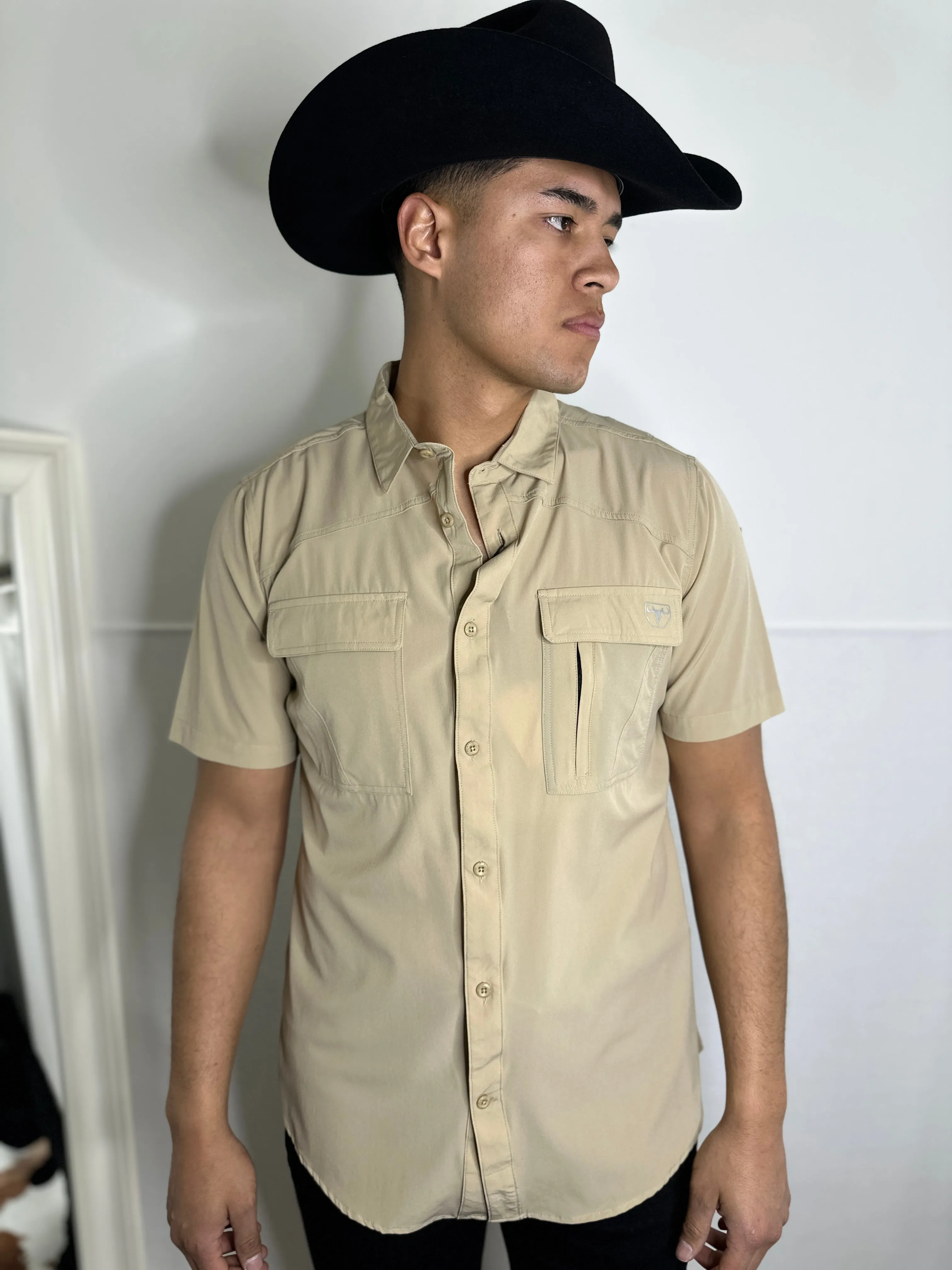 Jesus Platini Beige Polo Shirt