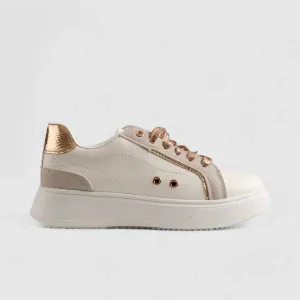 K7 Lizette Sneaker White/Rose Gold