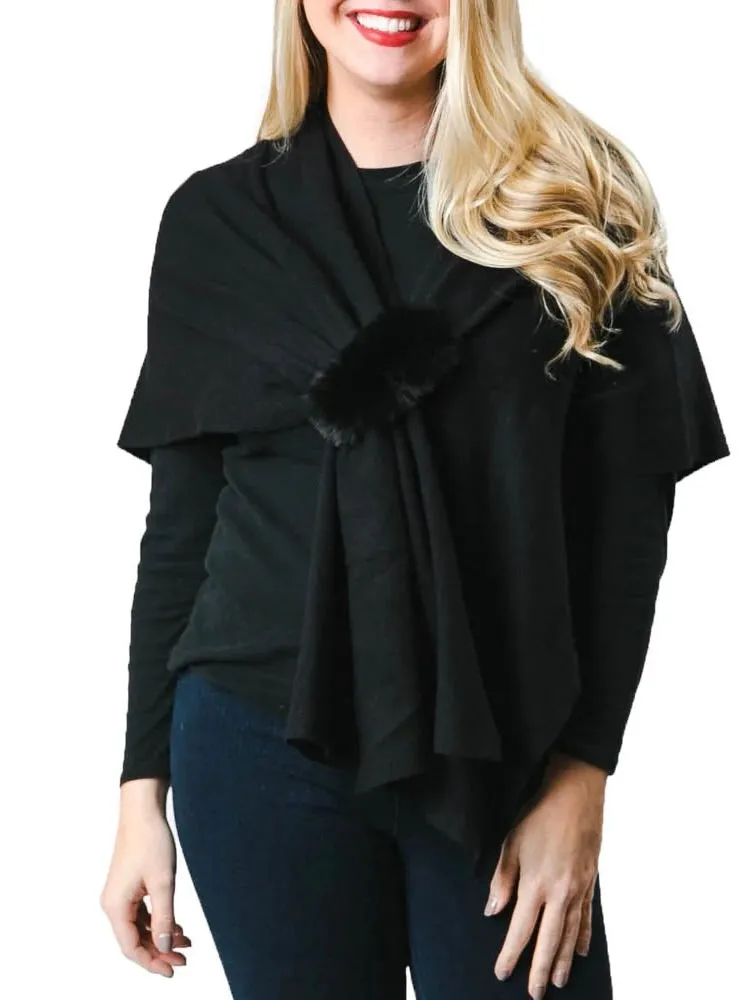 Katie Fur Wrap - 8 Colors FINAL SALE