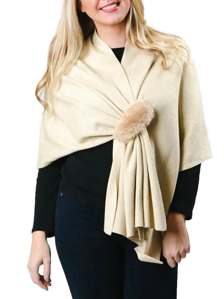 Katie Fur Wrap - 8 Colors FINAL SALE