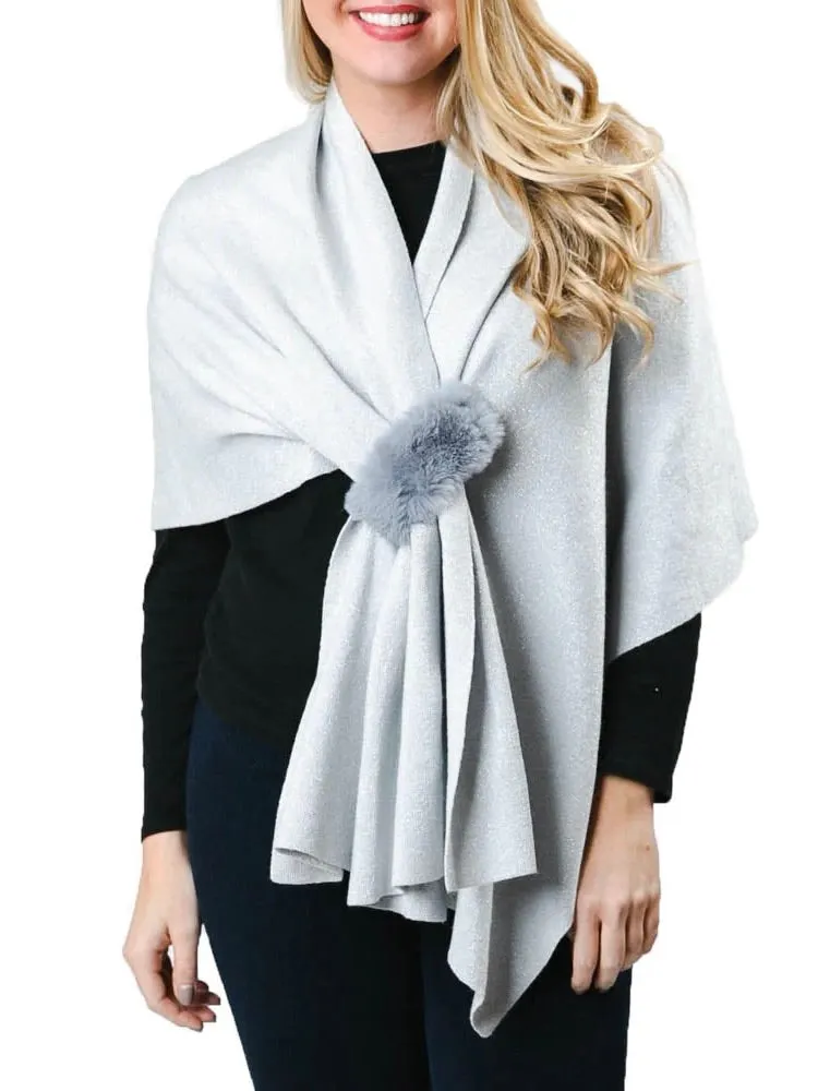 Katie Fur Wrap - 8 Colors FINAL SALE