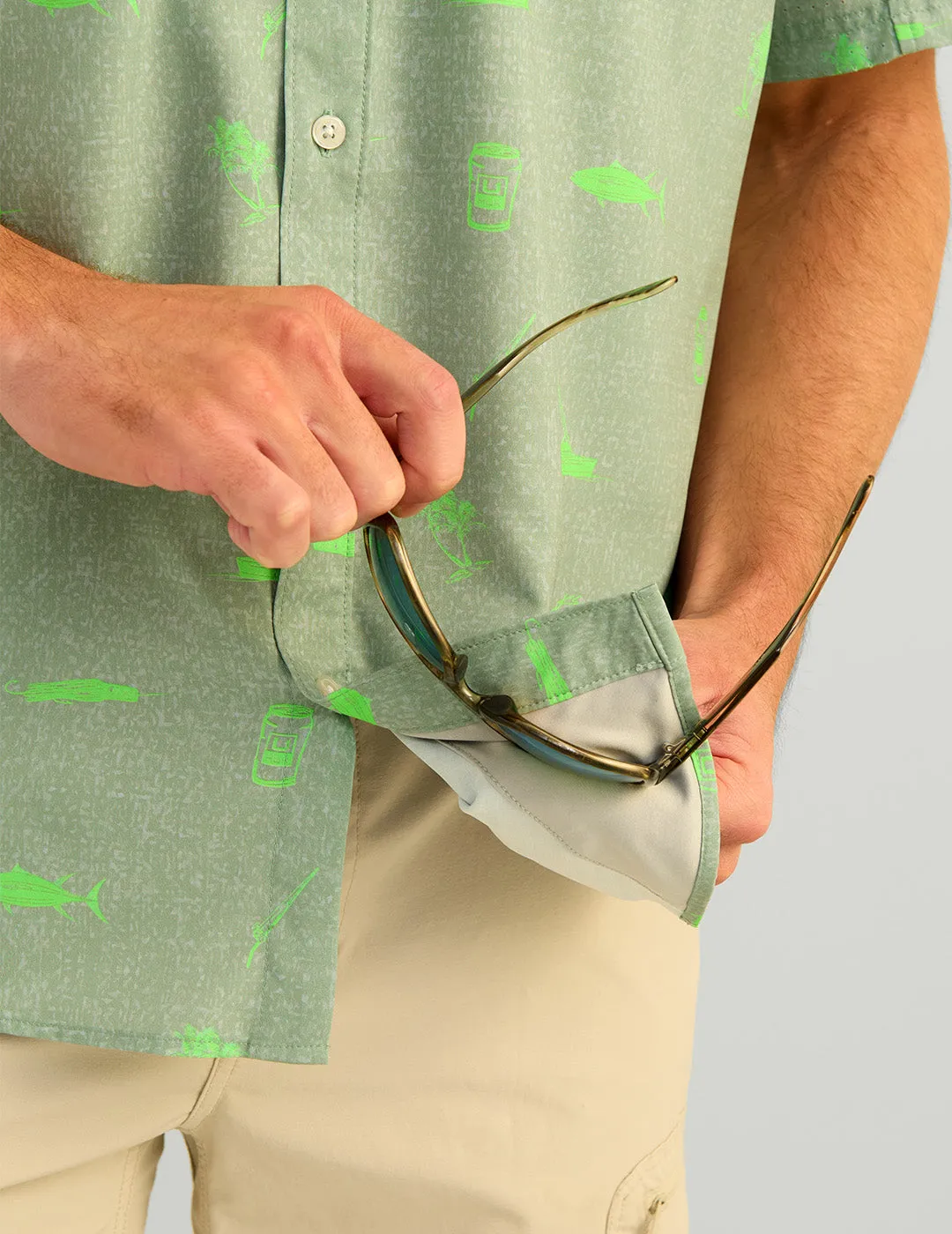 KC Tide Point Short Sleeve Button-Down