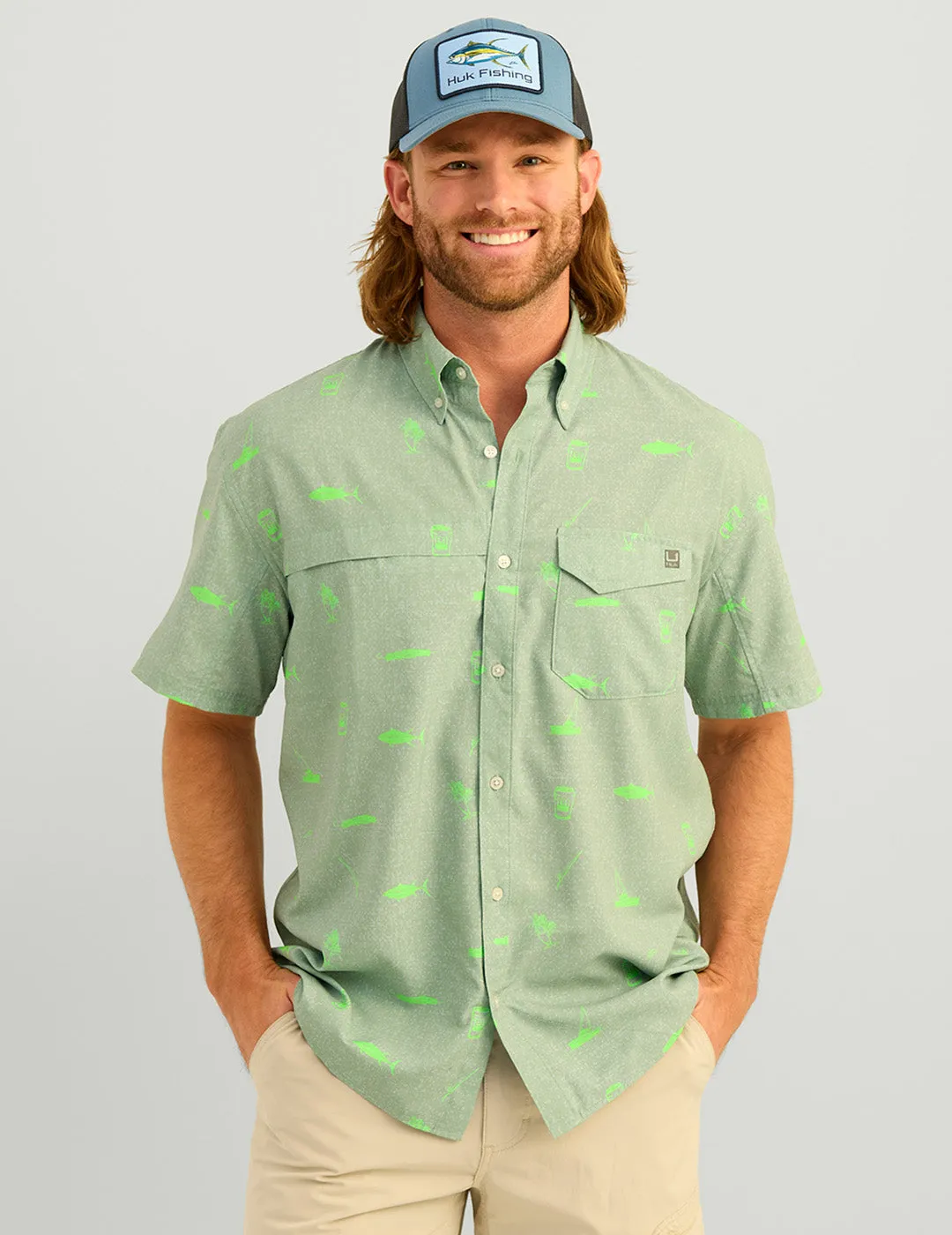 KC Tide Point Short Sleeve Button-Down