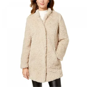Kenneth Cole Women's Faux Fur Teddy Coat