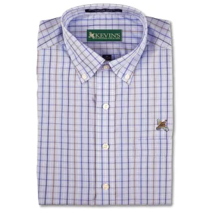 Kevin's Cole Quail Wrinkle Free Long Sleeve Button Down