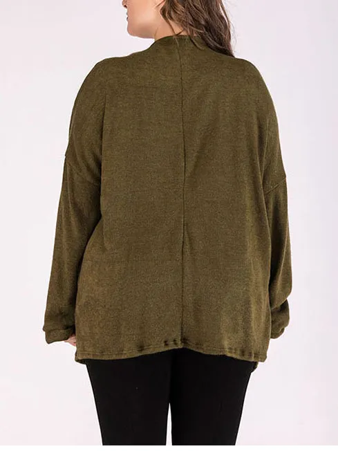 Large Size Women's Fashion Autumn Coat