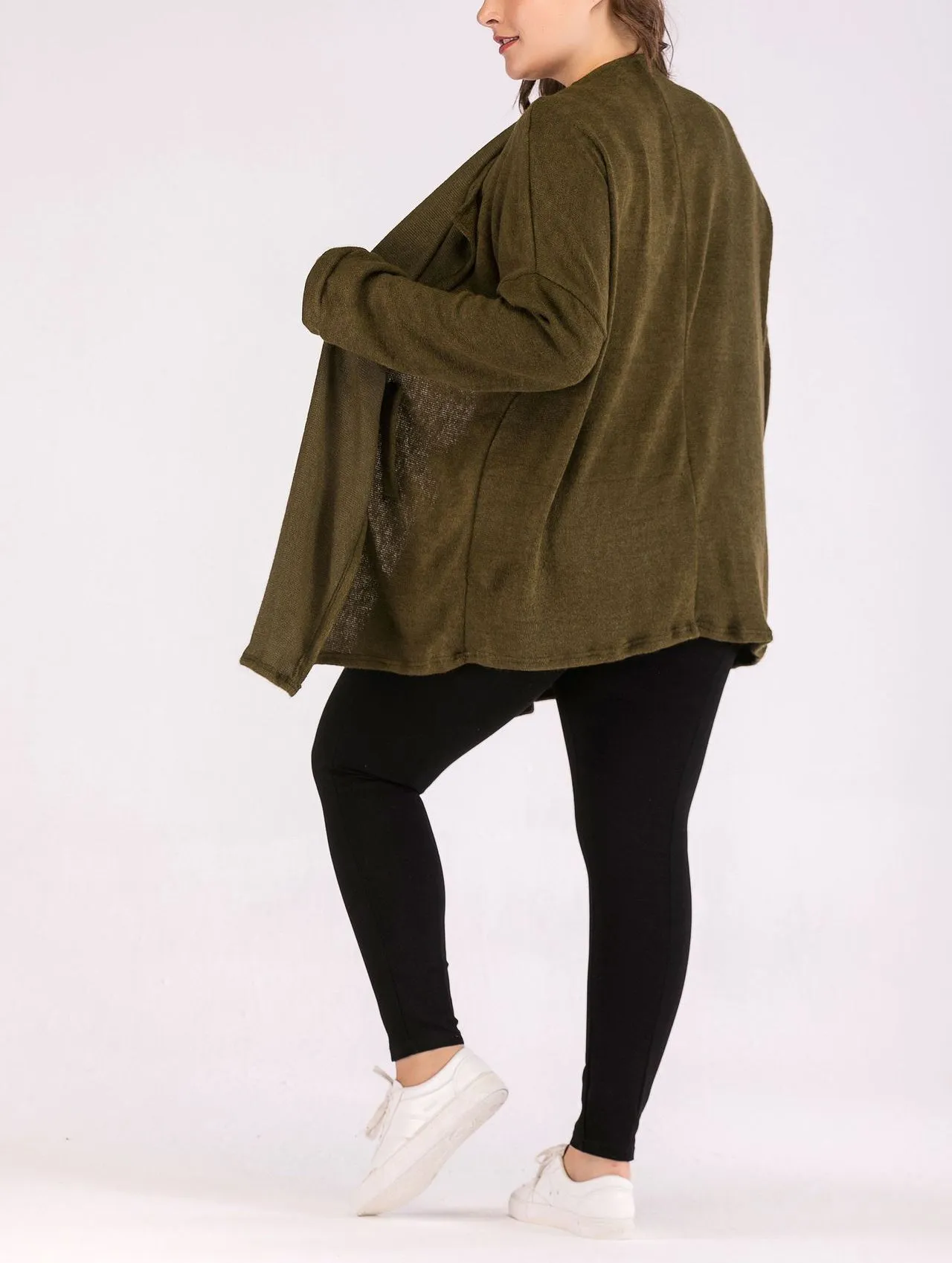 Large Size Women's Fashion Autumn Coat