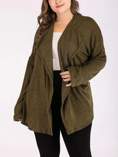 Large Size Women's Fashion Autumn Coat