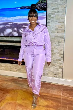 LILAC CASUAL TRACK SET