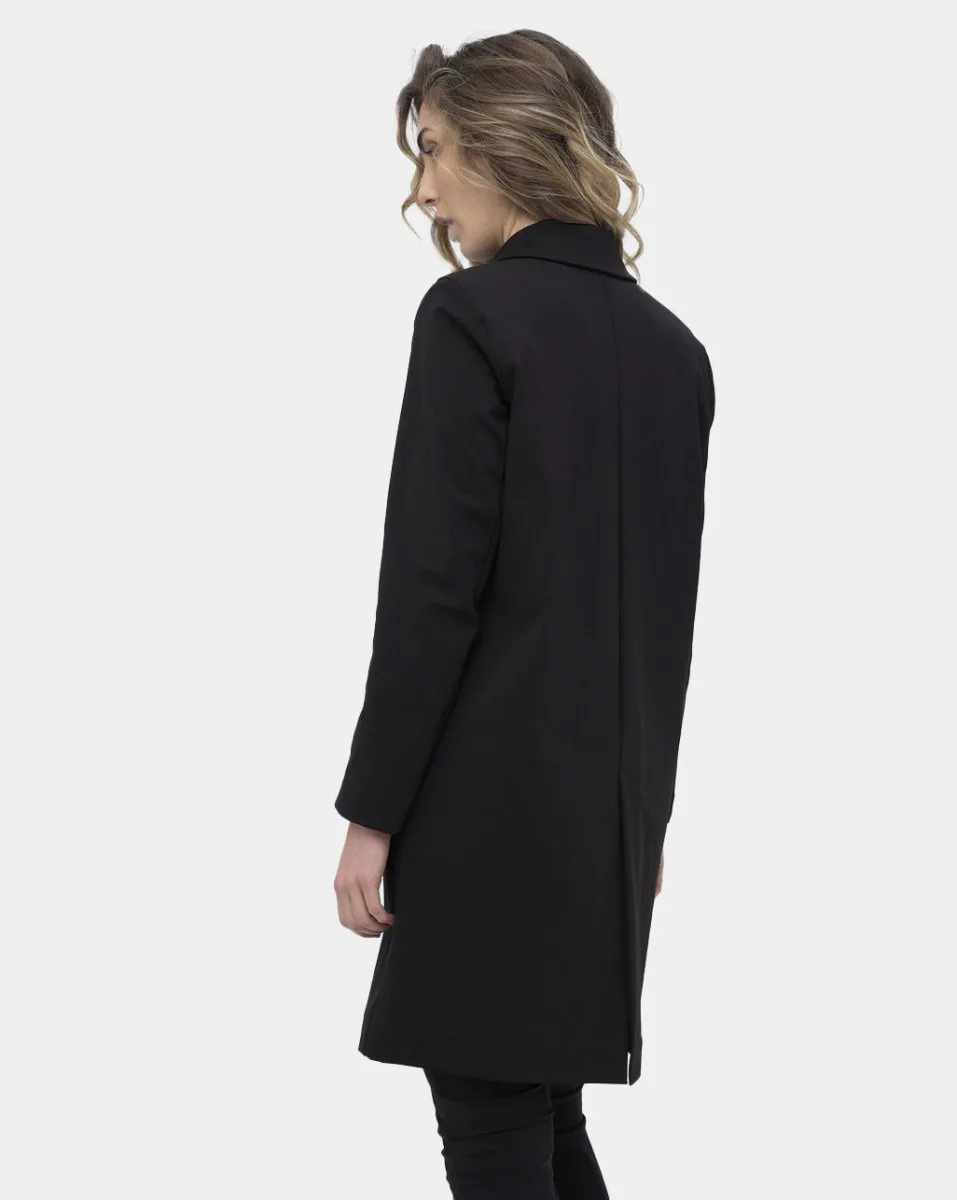 Long Buttoned Dust Coat