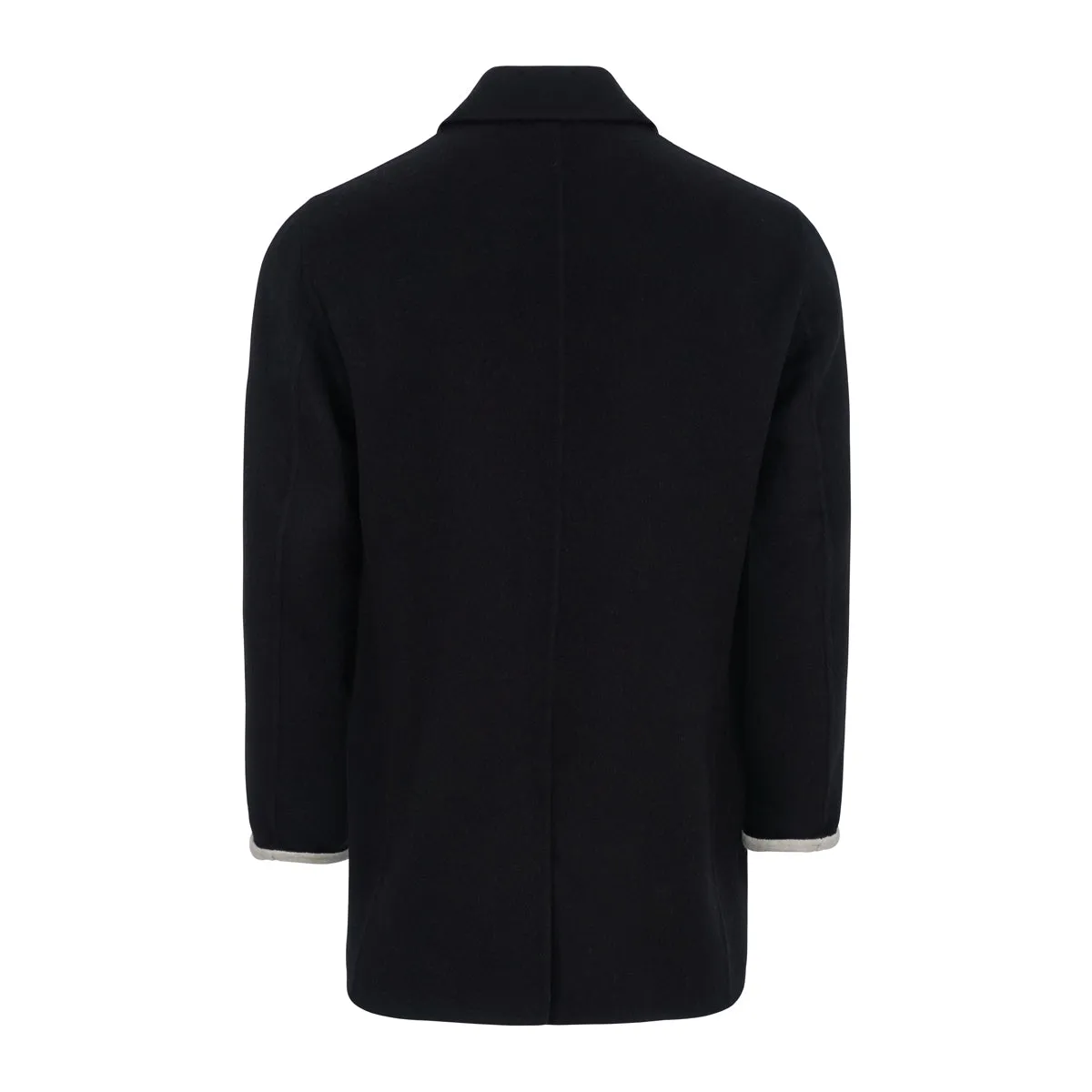 Long Double Sided Cashmere Unlined Overcoat