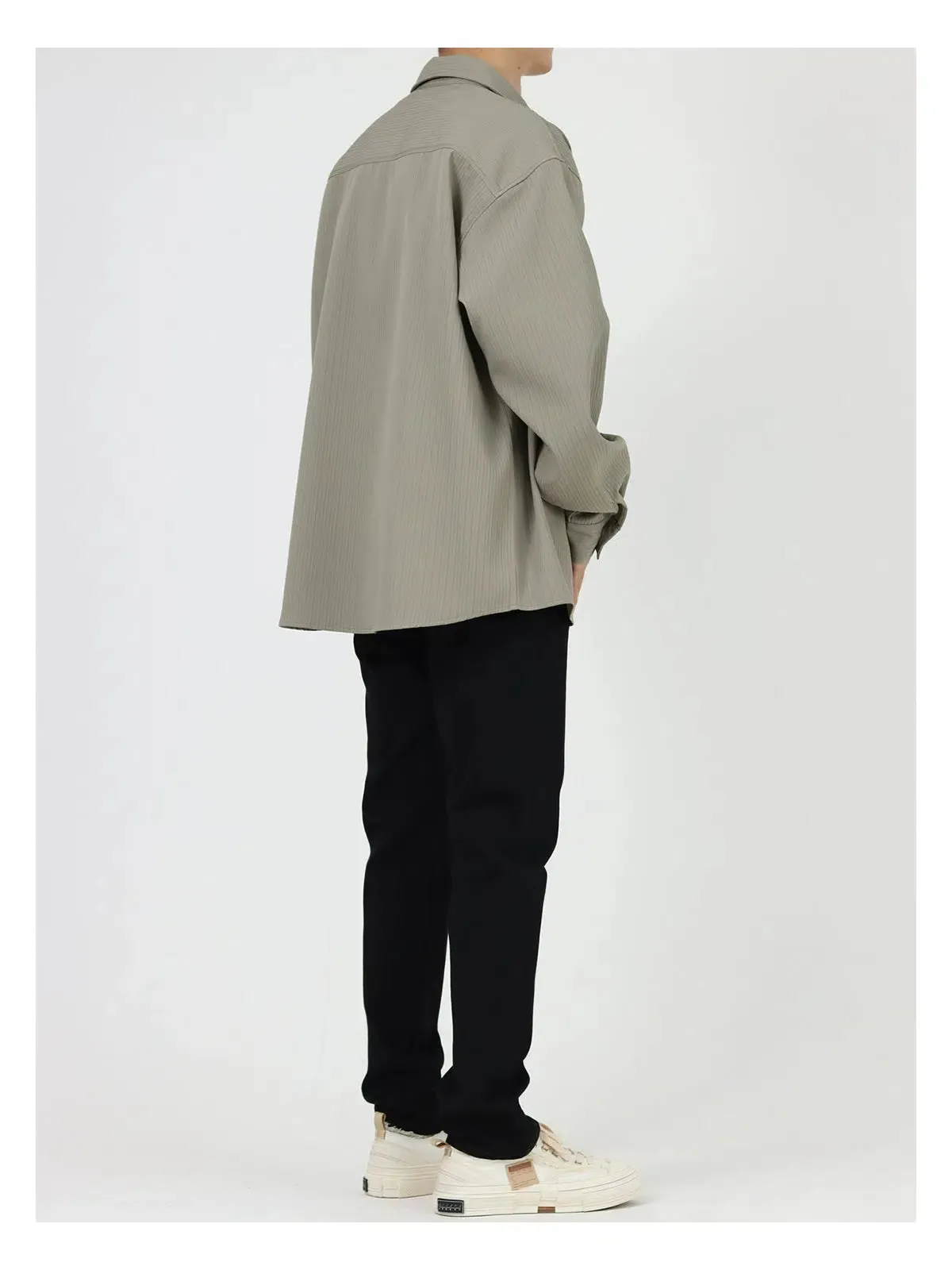Long-sleeved Button Down Shirt