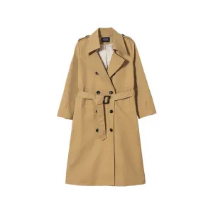Long Trench Coat Windbreaker
