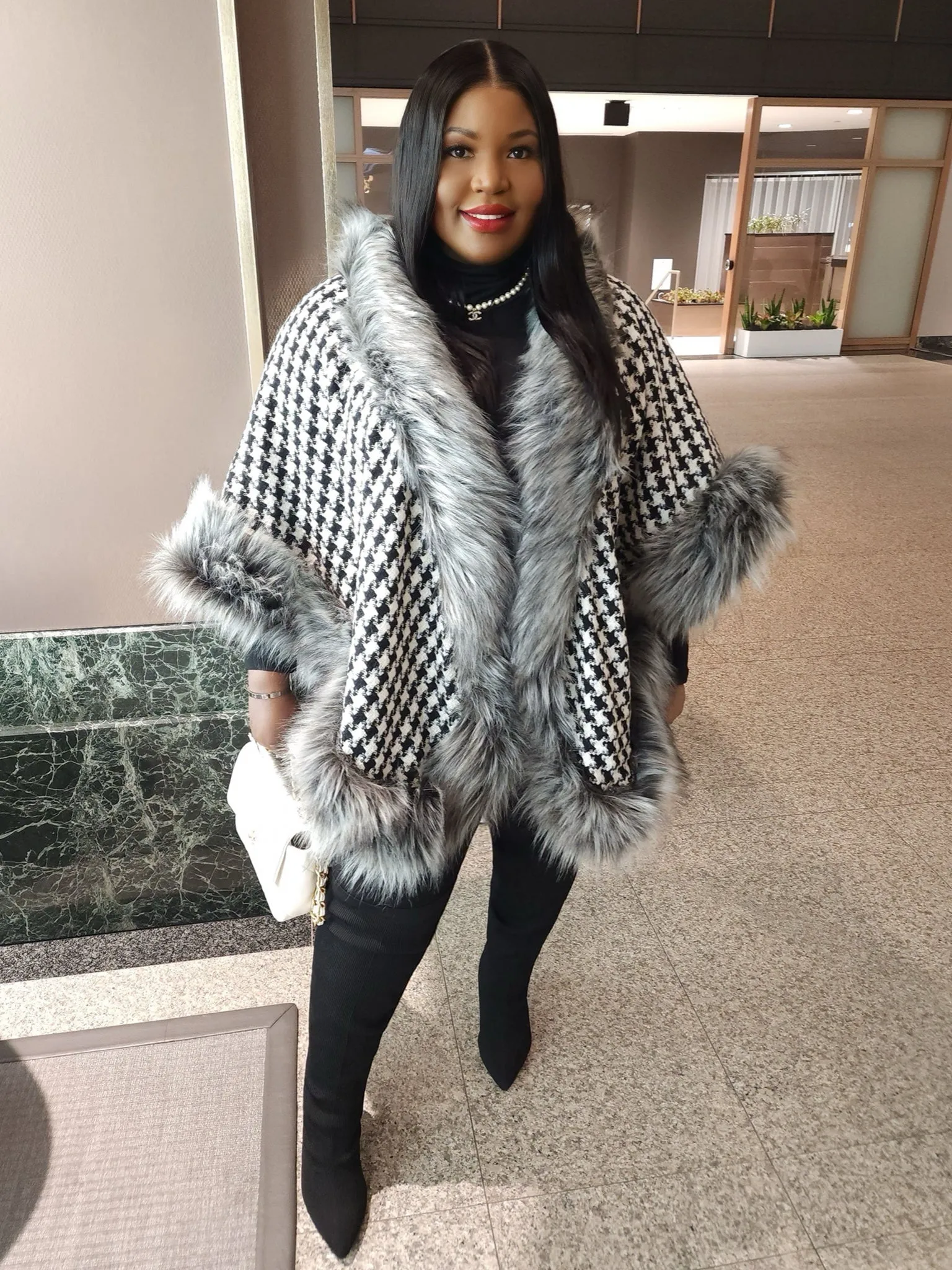 Loretta Faux Shawl