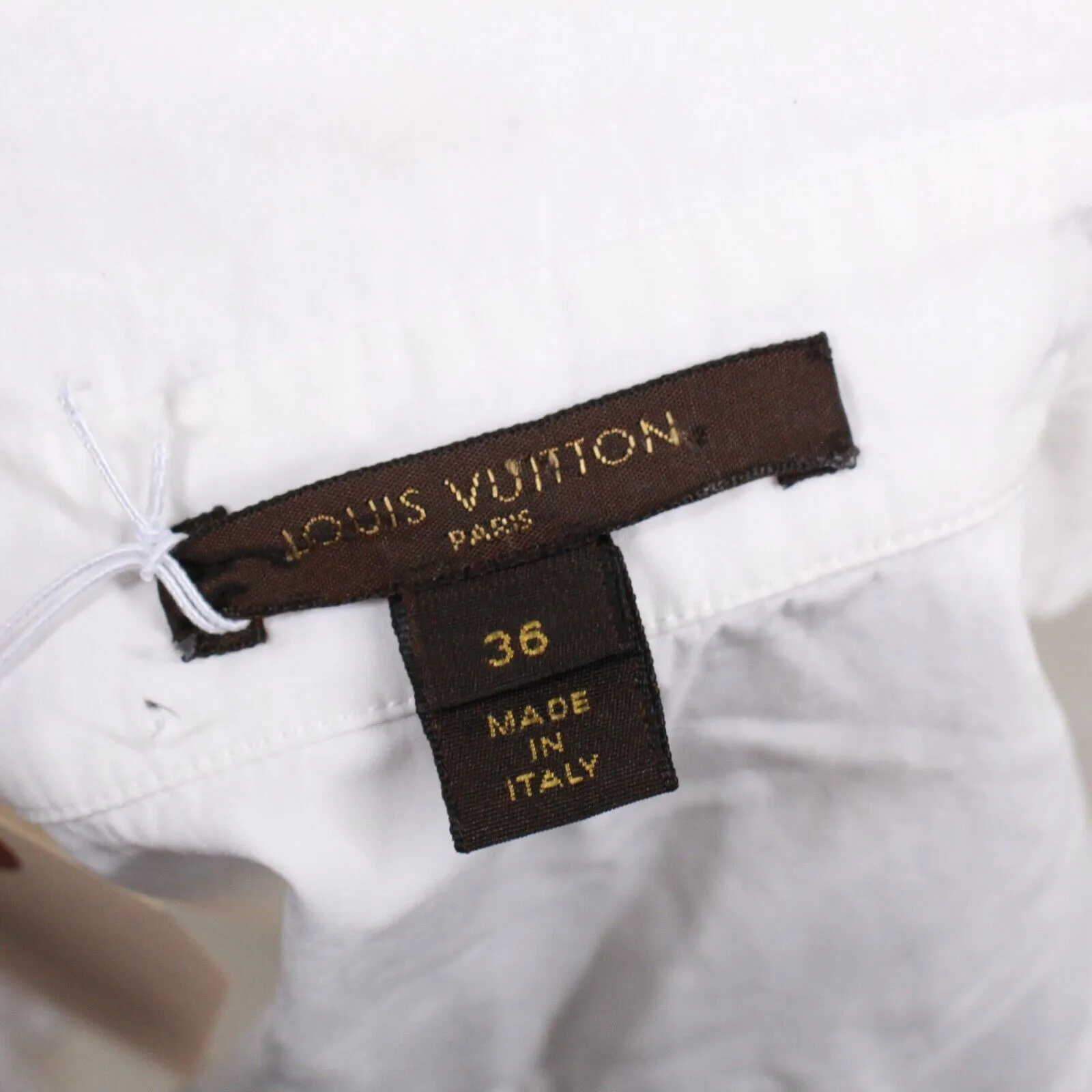 Louis Vuitton - Women's Button Down Top - White - US 4 - 36