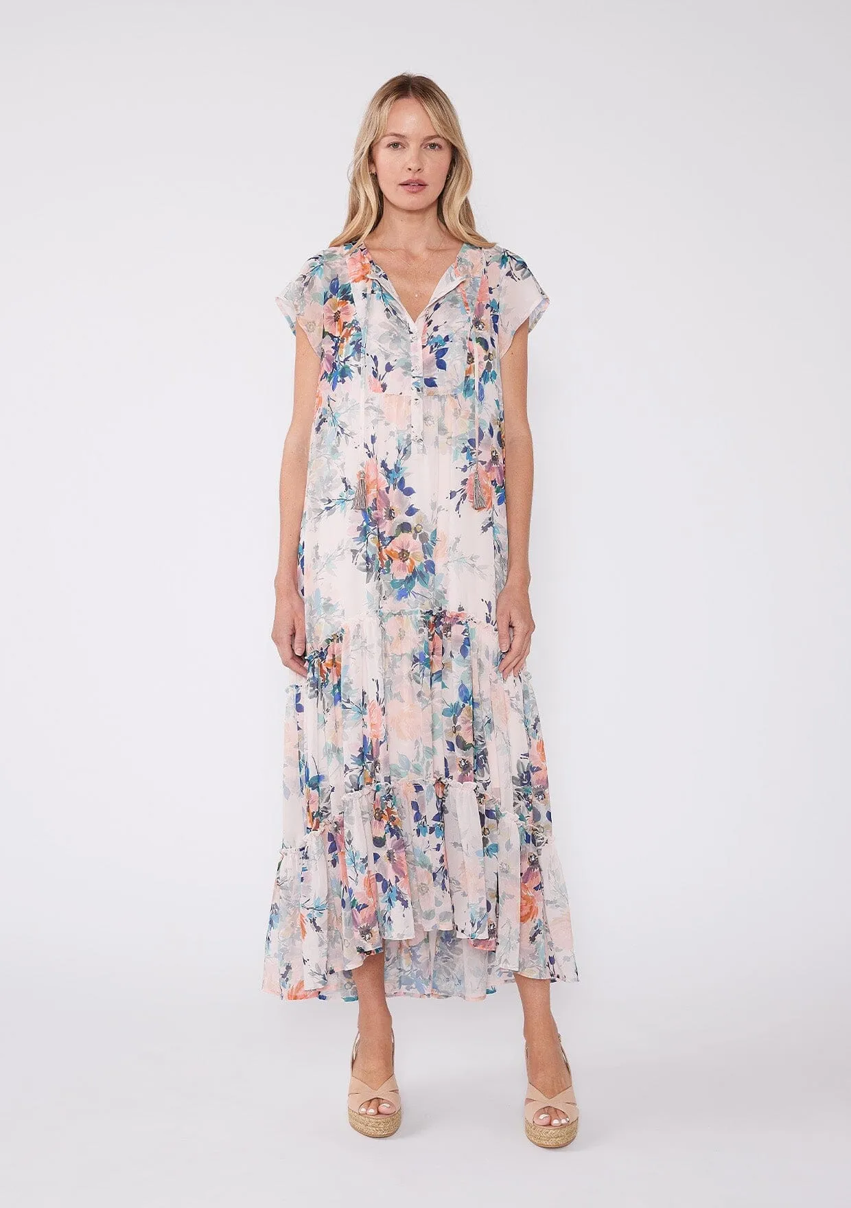 Love Language Floral Maxi Dress