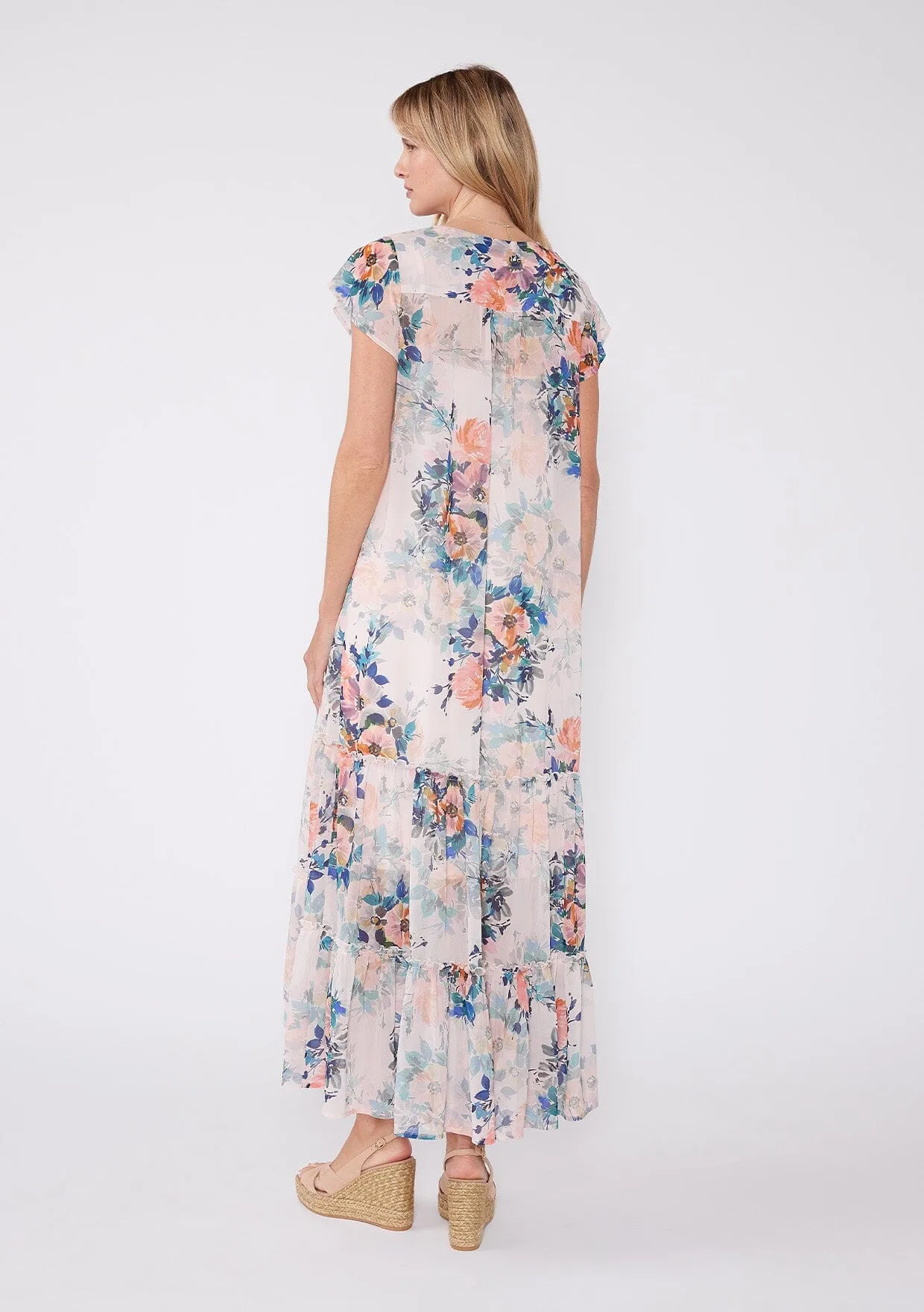 Love Language Floral Maxi Dress