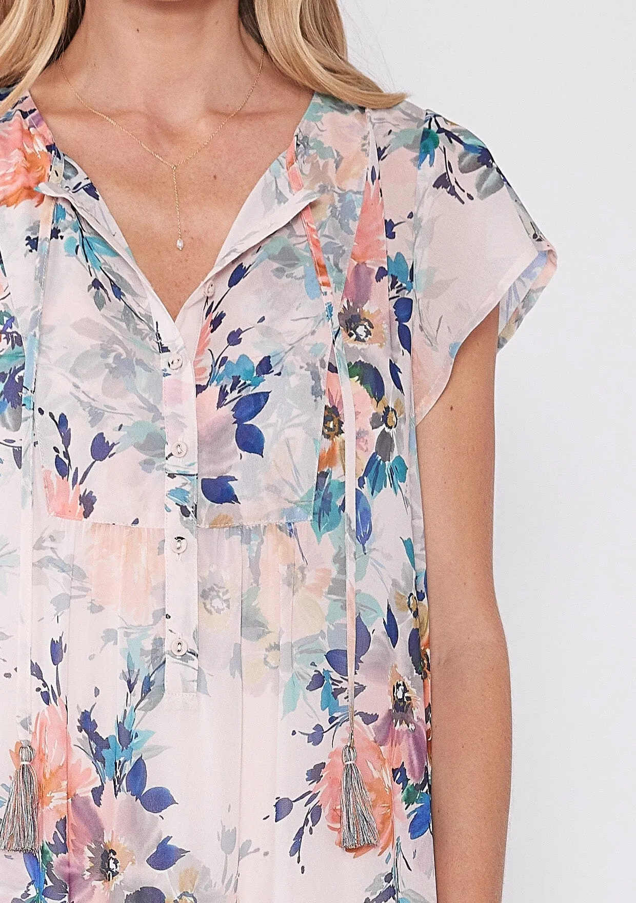 Love Language Floral Maxi Dress