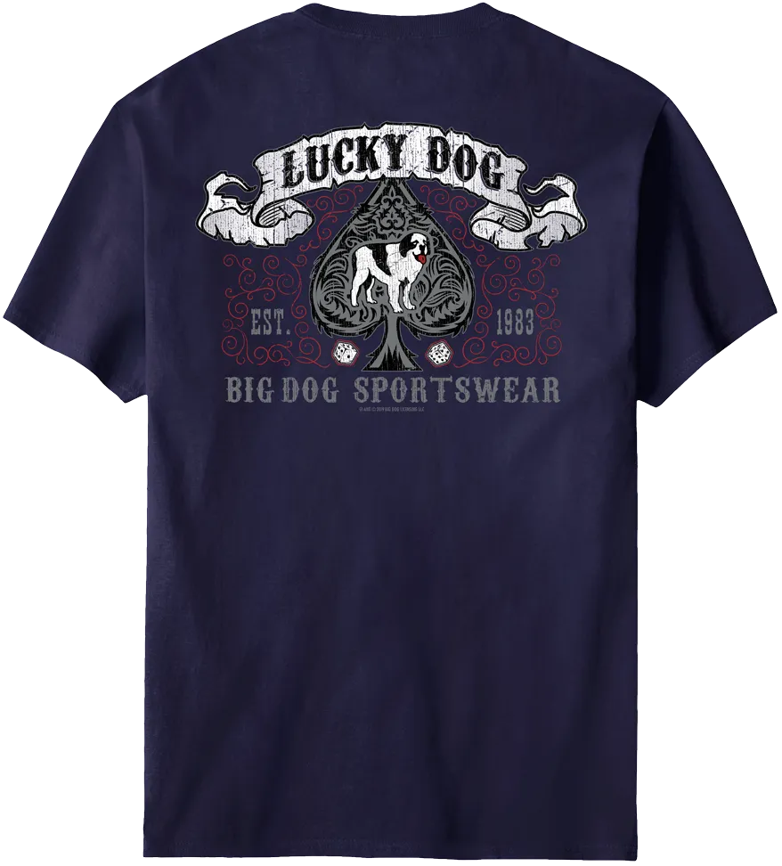 Lucky Dog Spade T-Shirt