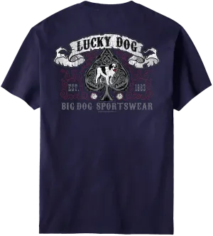 Lucky Dog Spade T-Shirt