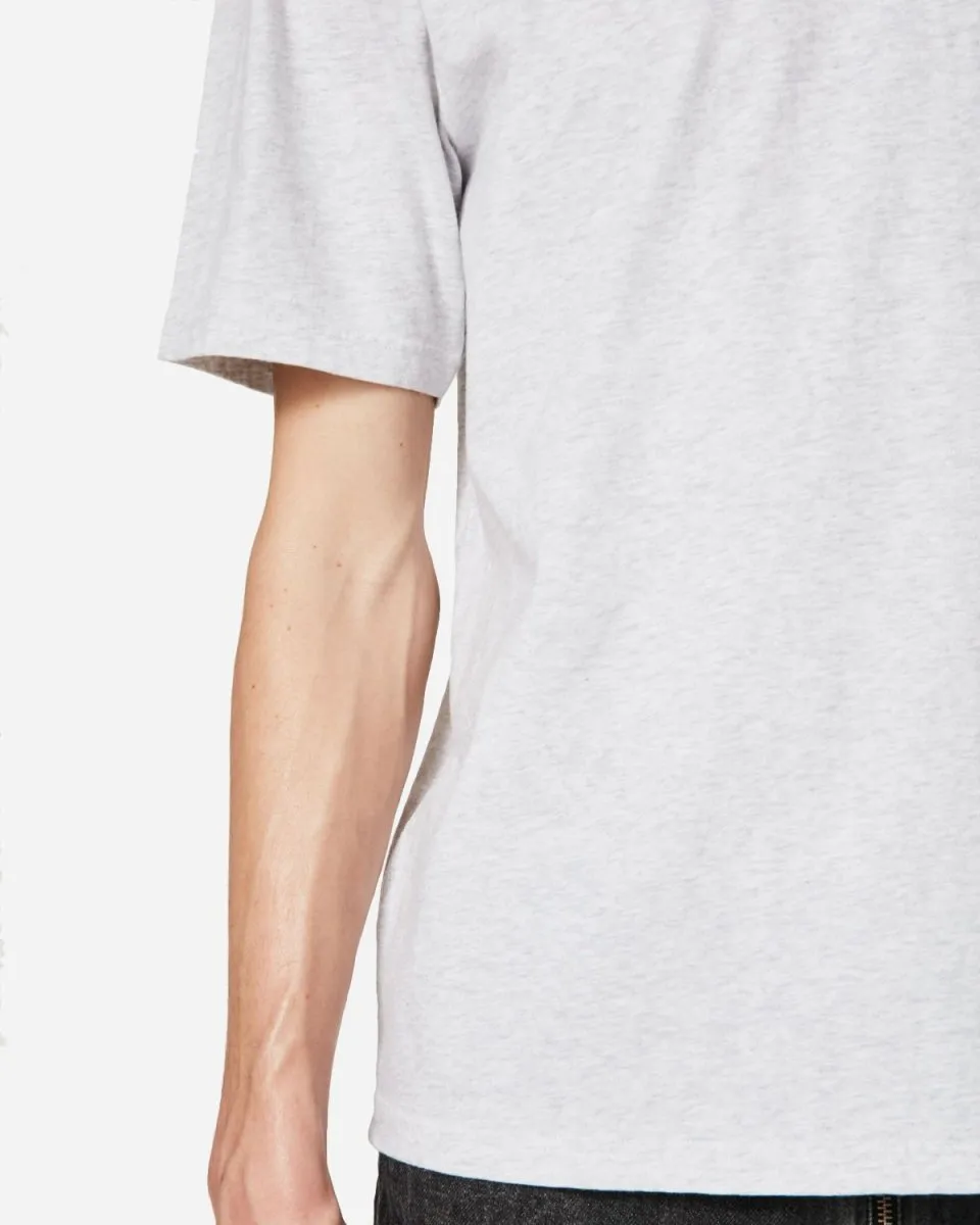 M Casual Tee Short Sleeve - Grey Melange
