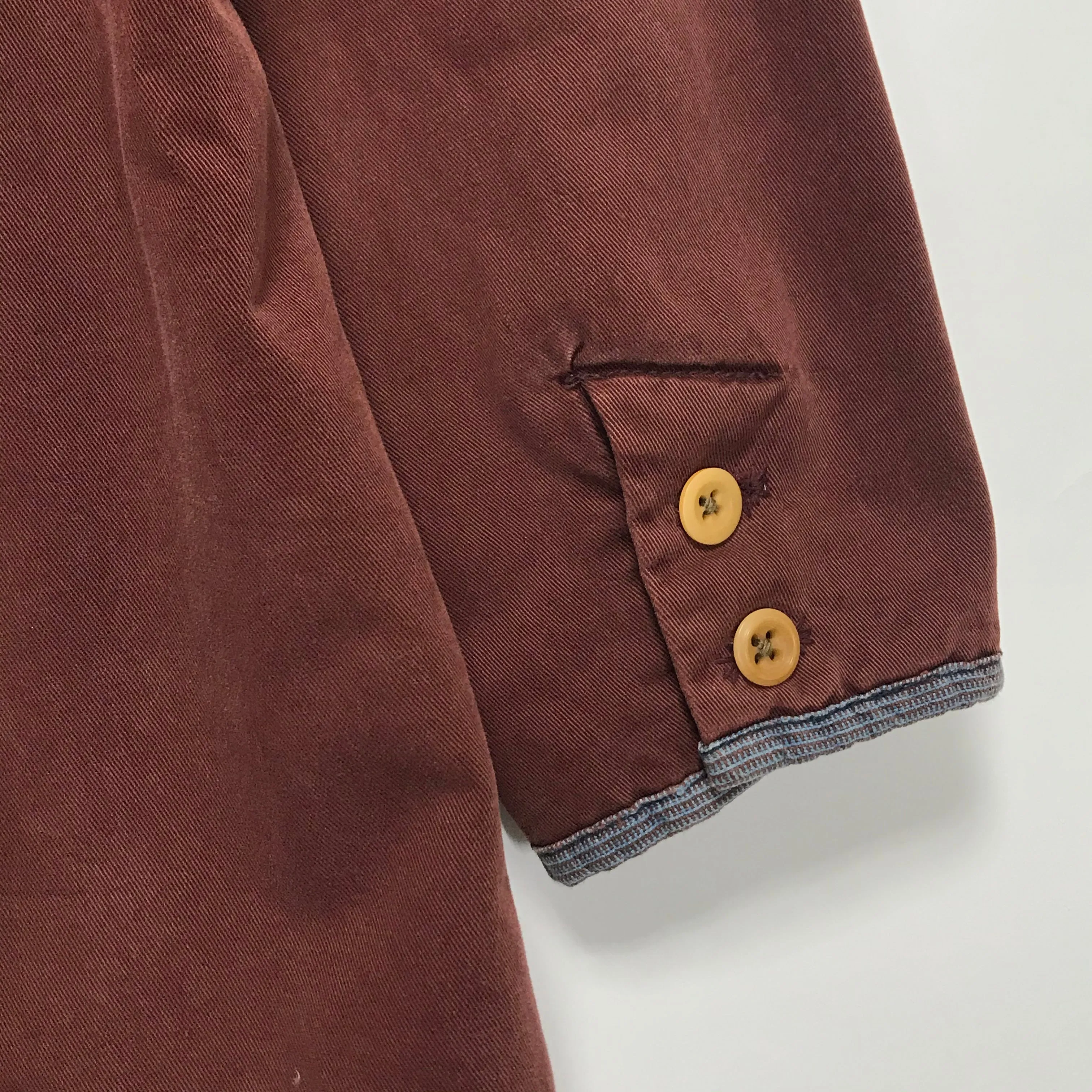 [M] VISVIM 14AW Mies Coat Burgundy