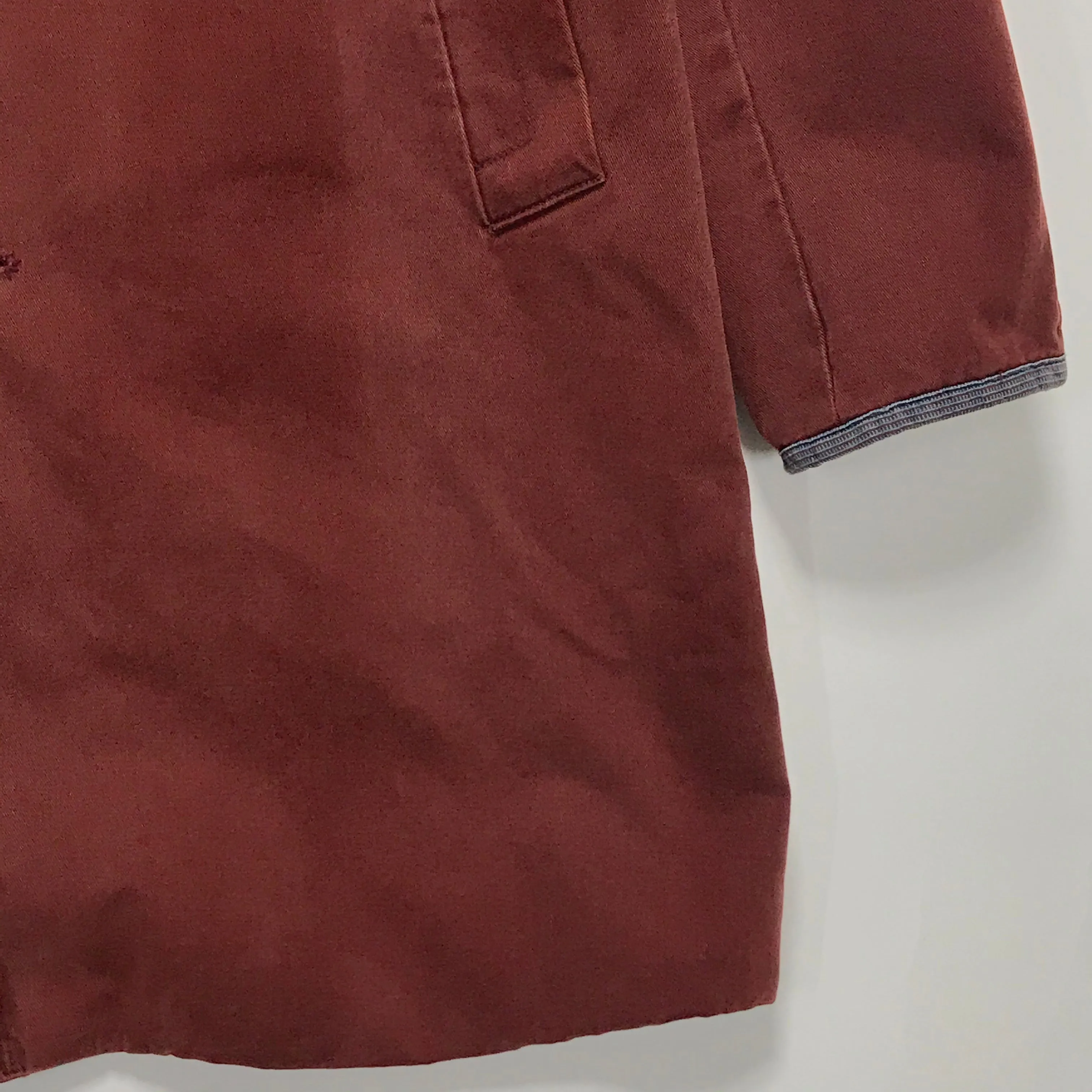 [M] VISVIM 14AW Mies Coat Burgundy