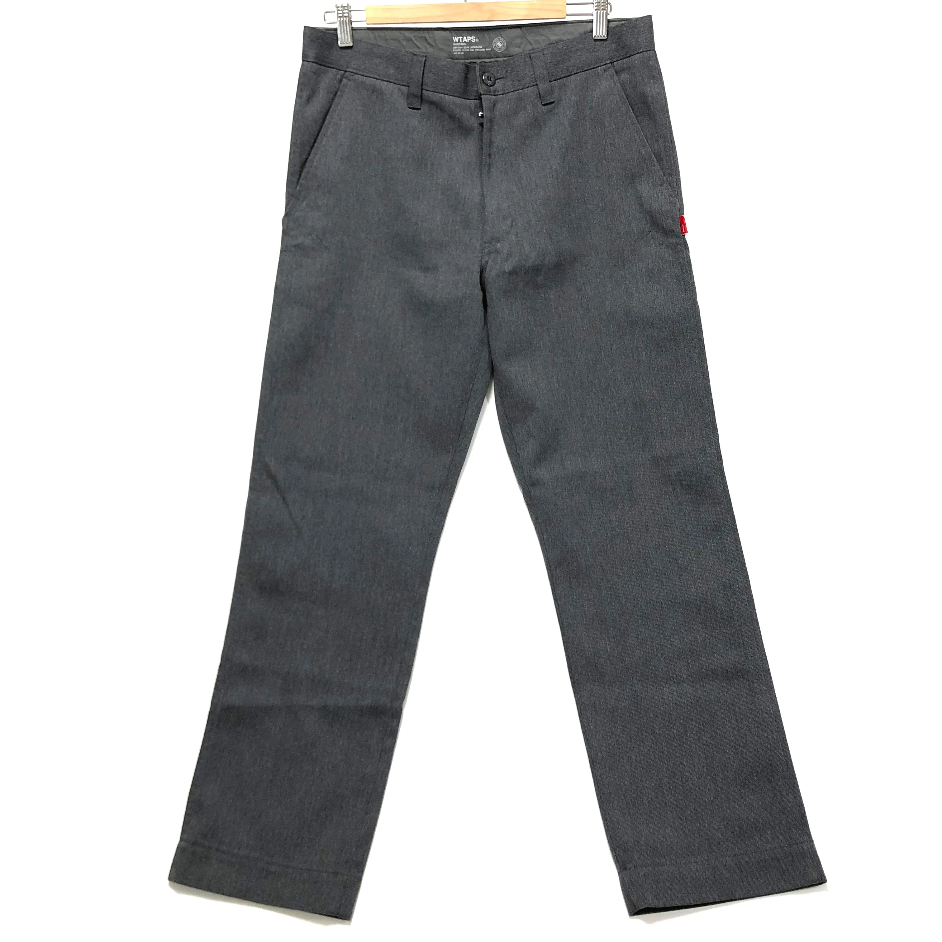 [M] WTAPS Rokudenashi Khaki Work Trousers Grey