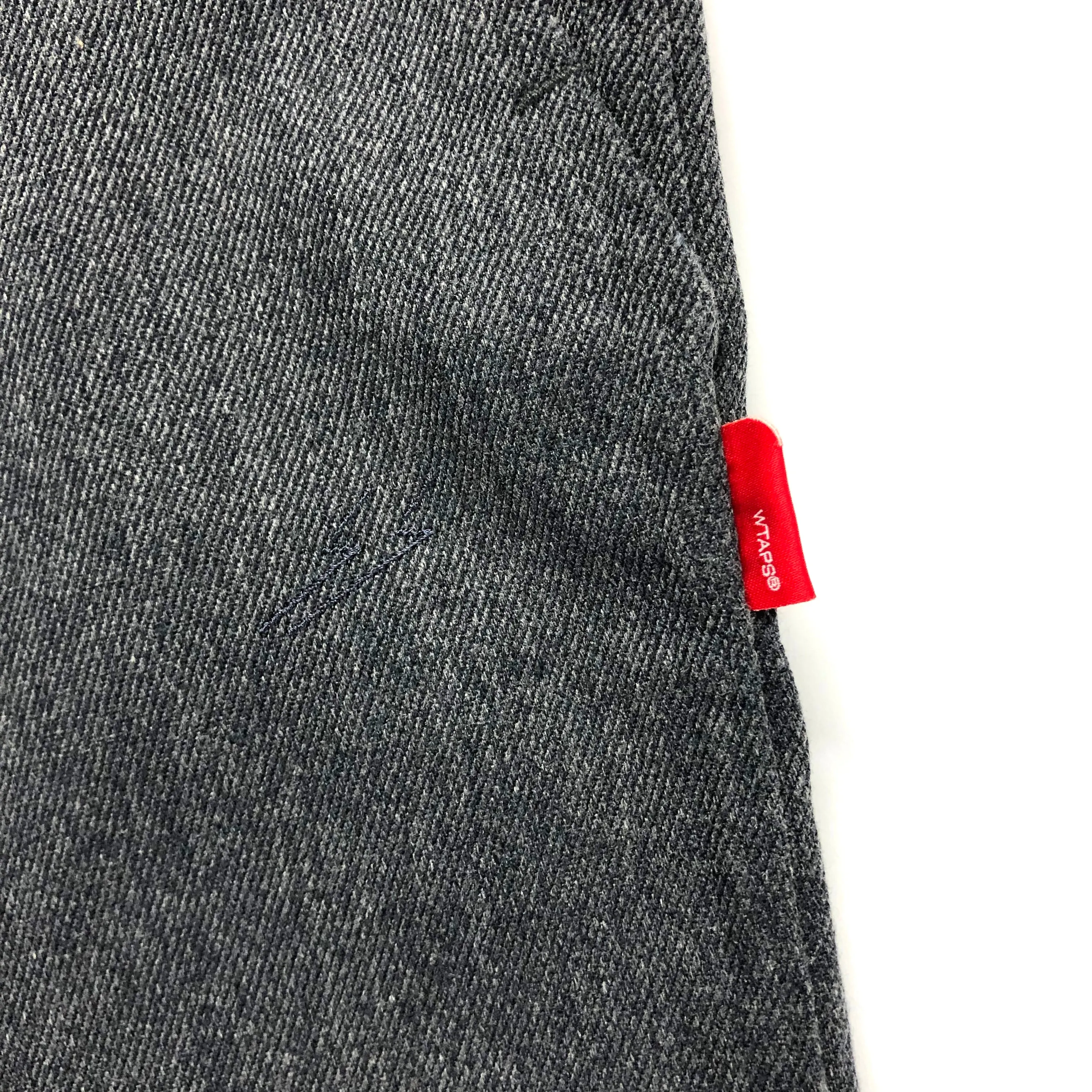 [M] WTAPS Rokudenashi Khaki Work Trousers Grey