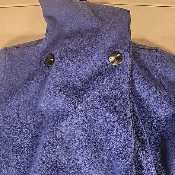 Maralyce Ferree Jacket Women Medium Fleece Wrap Coat 80s Pockets VINTAGE
