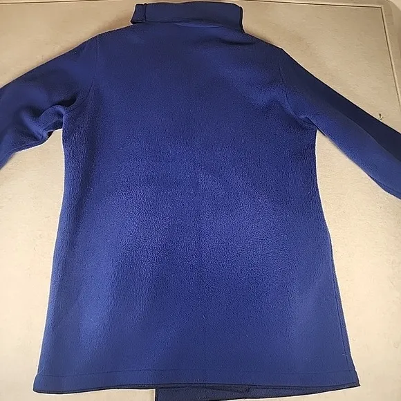 Maralyce Ferree Jacket Women Medium Fleece Wrap Coat 80s Pockets VINTAGE