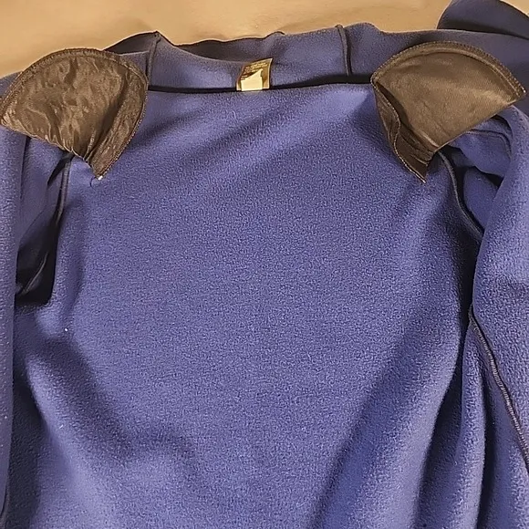 Maralyce Ferree Jacket Women Medium Fleece Wrap Coat 80s Pockets VINTAGE