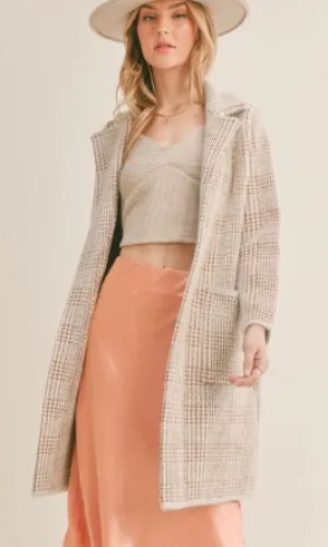 Marco Houndstooth Coat