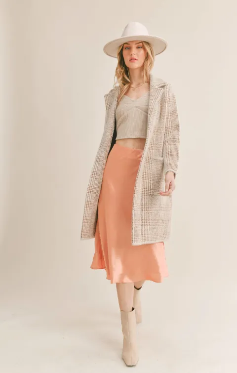 Marco Houndstooth Coat