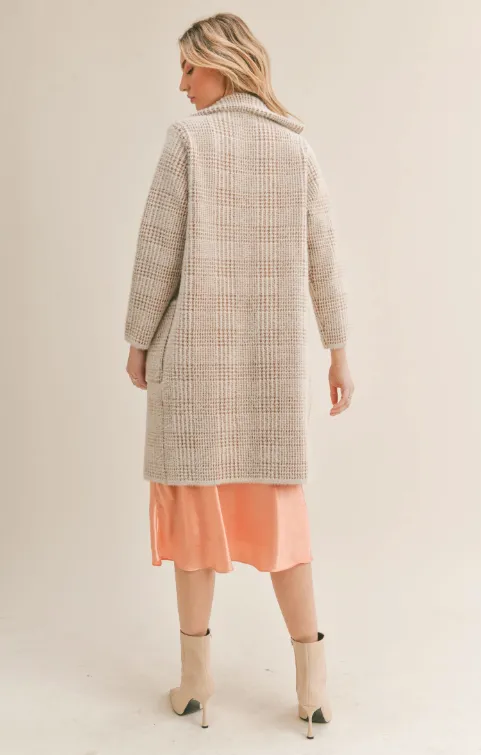 Marco Houndstooth Coat