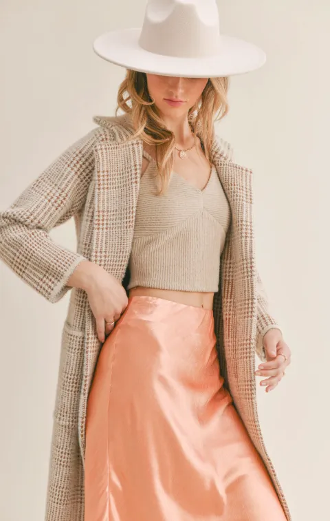 Marco Houndstooth Coat