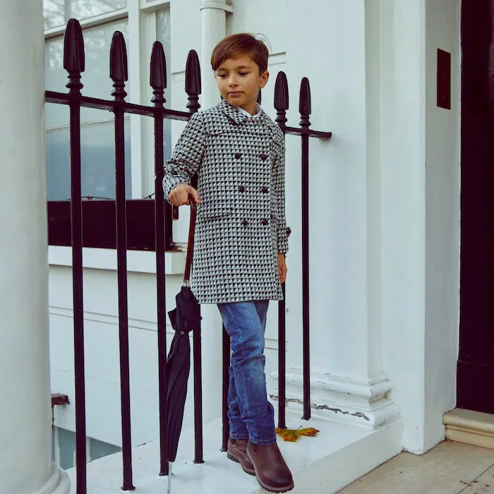 Marylebone Boys Pea Coat - Baker Street
