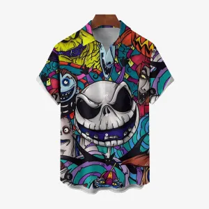 Men's Hawaiian Casual Short Sleeve Shirt 2407000349
