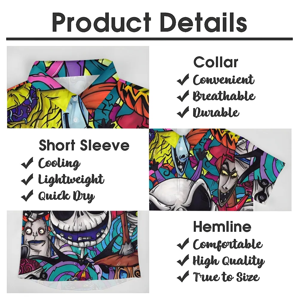 Men's Hawaiian Casual Short Sleeve Shirt 2407000349